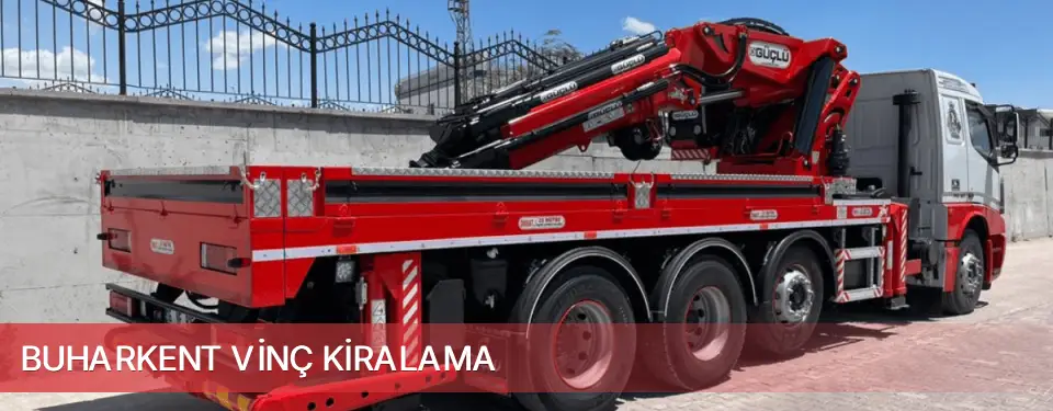 Buharkent İlçemi Vinç Kiralama